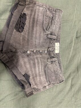 Free People *Free People* We the Free Black Denim shorts